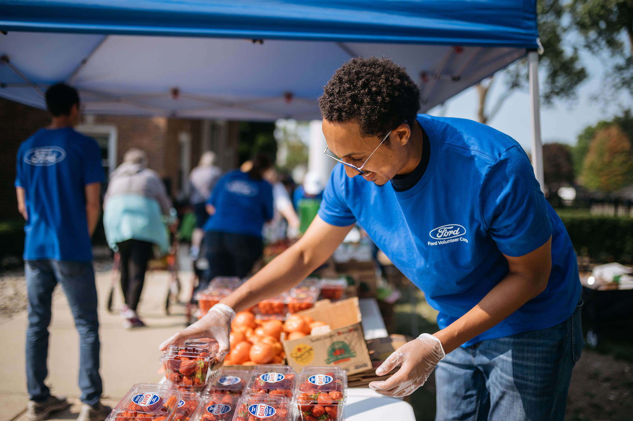 Engineering Efficiency: How a Ford Employee Volunteer Helped a Food Bank Serve More Families, Faster