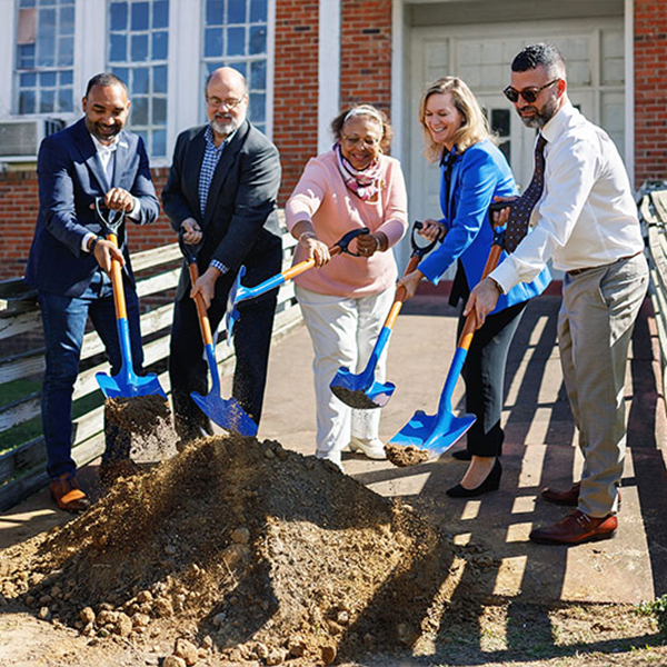 Celebrating the Groundbreaking of the New Ford Community Center in Stanton